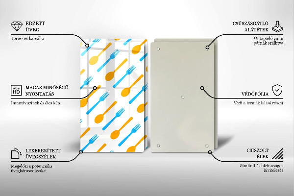 Tocător de bucătărie Furculițe și linguri