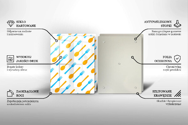 Tocător de bucătărie Furculițe și linguri