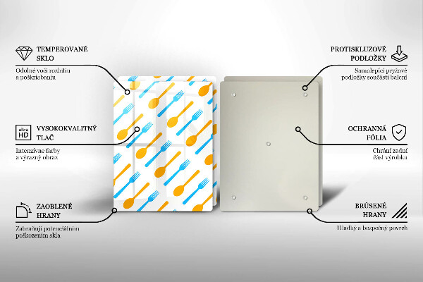 Tocător de bucătărie Furculițe și linguri