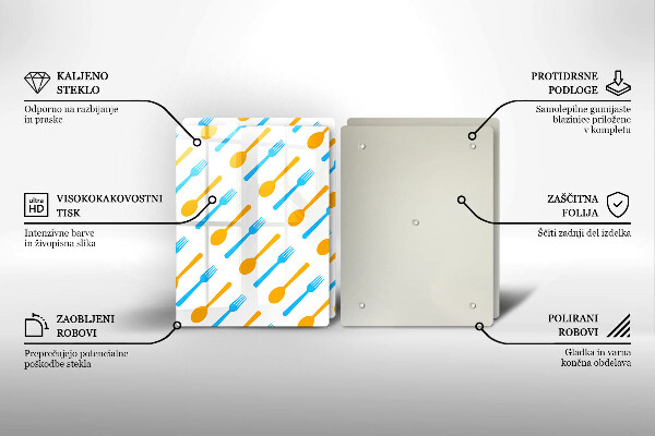 Tocător de bucătărie Furculițe și linguri