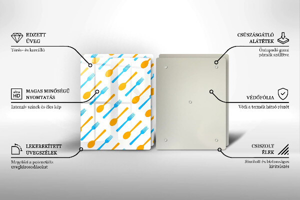 Tocător de bucătărie Furculițe și linguri