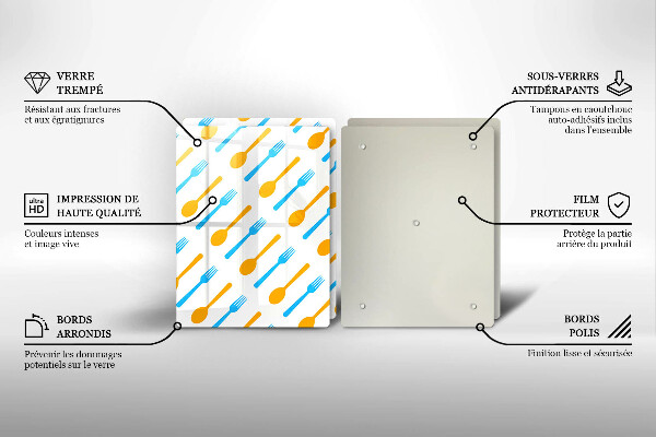 Tocător de bucătărie Furculițe și linguri