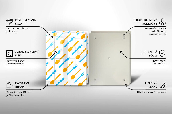 Tocător de bucătărie Furculițe și linguri