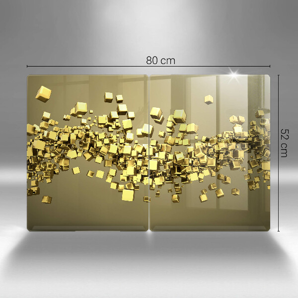 Tocător de bucătărie Geometrie abstractă 3D