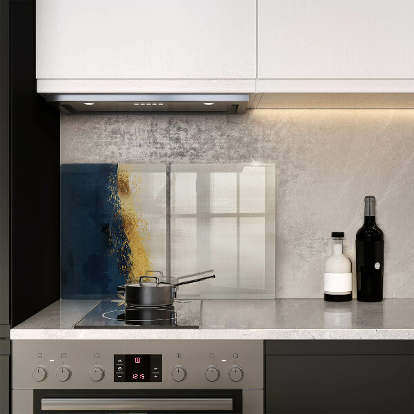 Tocător de bucătărie Abstracția aurului