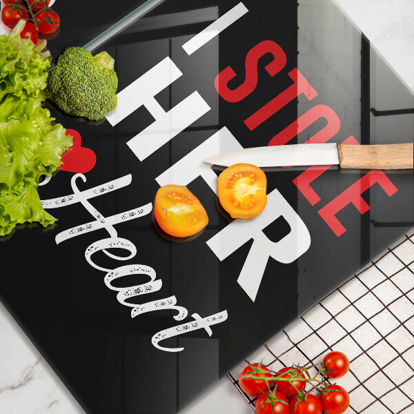 Tocător de bucătărie Inscripție propoziție model