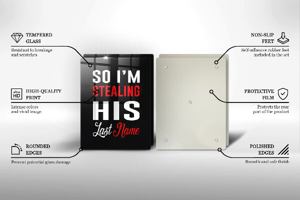 Tocător de bucătărie Inscripție propoziție model