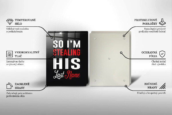 Tocător de bucătărie Inscripție propoziție model