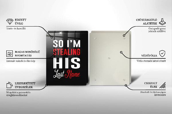 Tocător de bucătărie Inscripție propoziție model