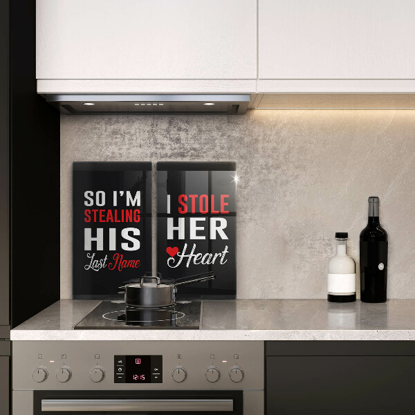 Tocător de bucătărie Inscripție propoziție model