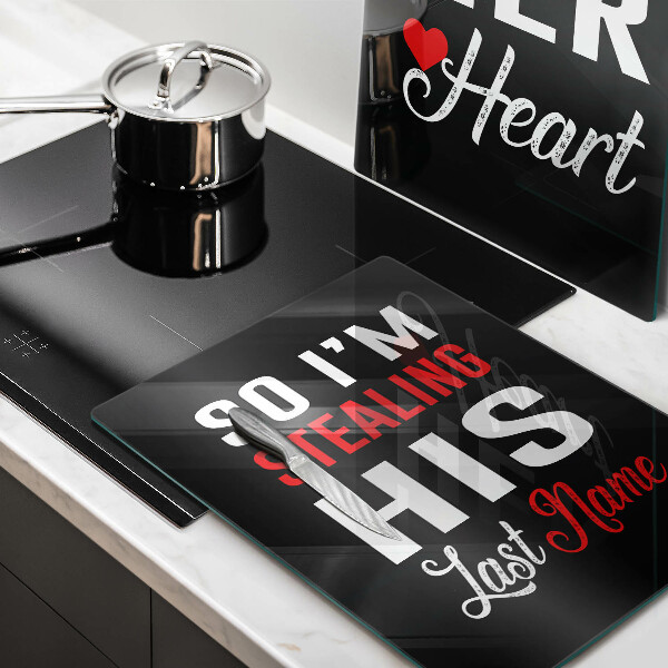 Tocător de bucătărie Inscripție propoziție model