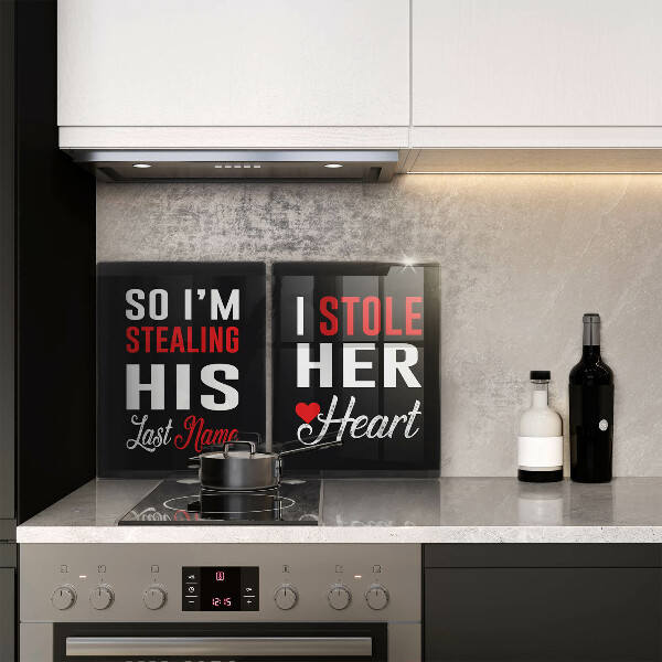 Tocător de bucătărie Inscripție propoziție model