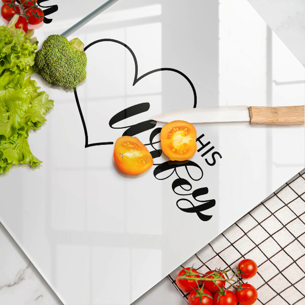 Tocător de bucătărie Inscripție propoziție model