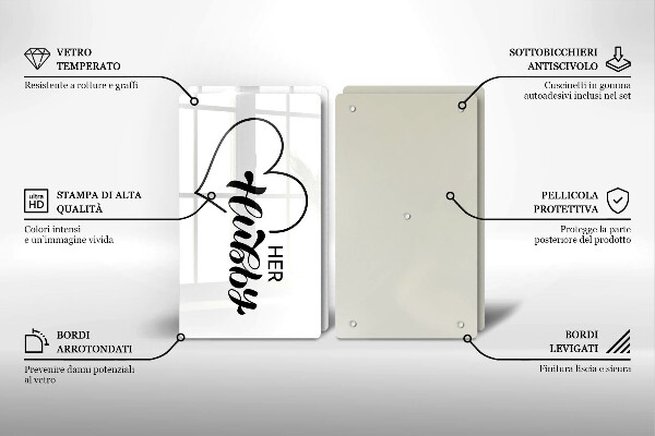 Tocător de bucătărie Inscripție propoziție model