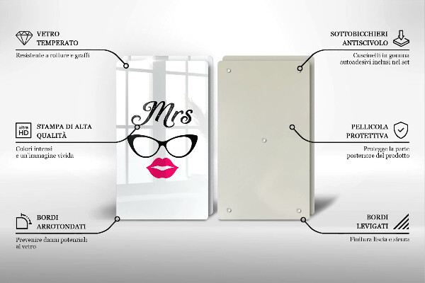 Tocător de bucătărie Mrs Mr