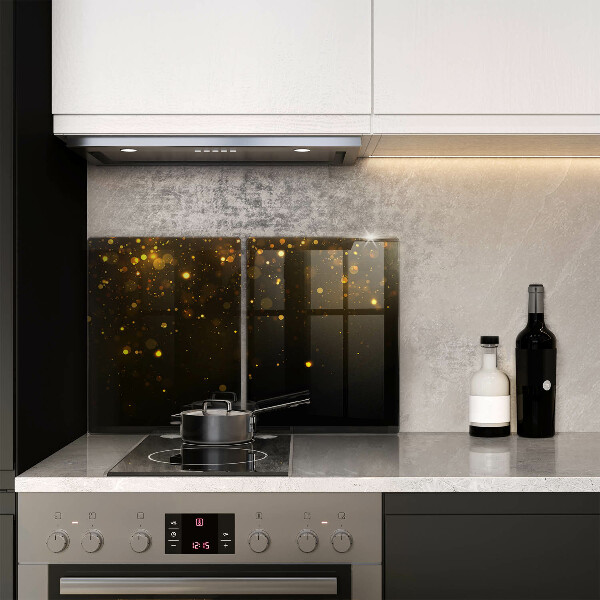 Tocător de bucătărie Sclipici auriu