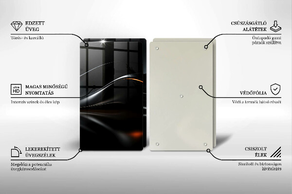 Tocător de bucătărie Design 3D abstract