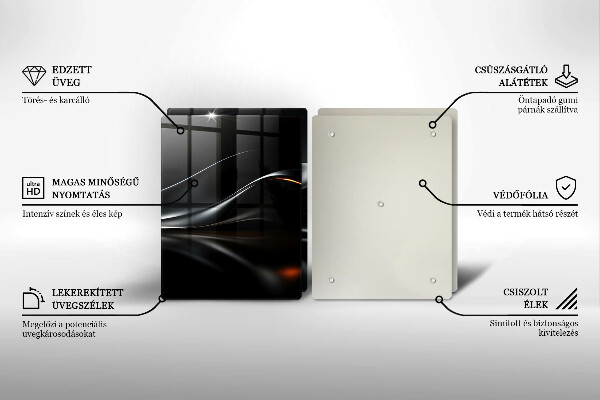 Tocător de bucătărie Design 3D abstract