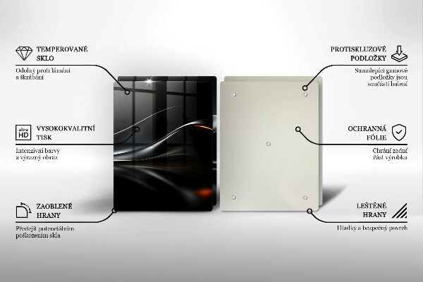 Tocător de bucătărie Design 3D abstract