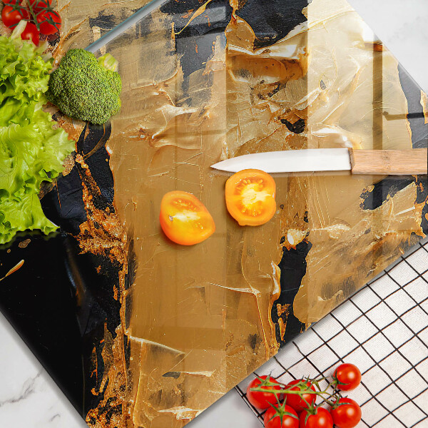 Tocător sticlă Textura eleganta de vopsea