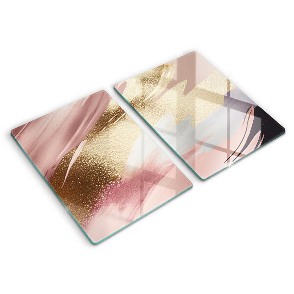 Tocător sticlă Pete pastelate