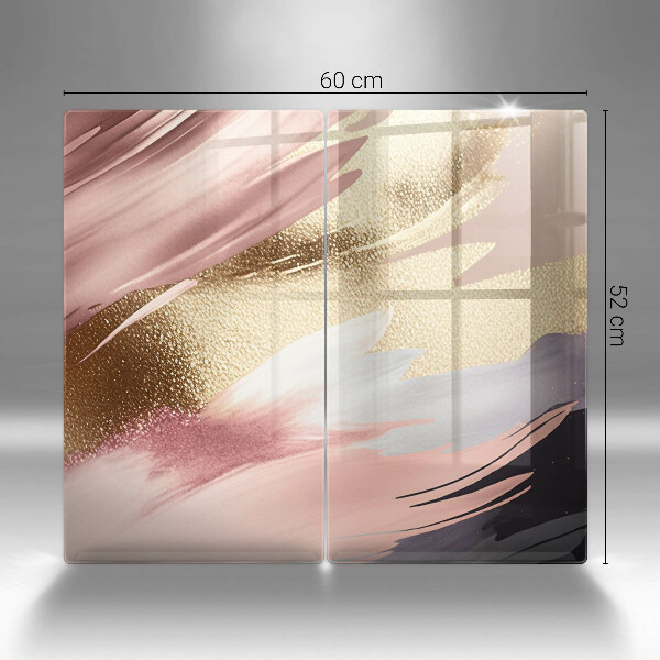 Tocător sticlă Pete pastelate