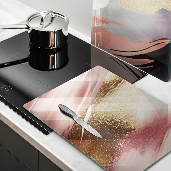 Tocător sticlă Pete pastelate