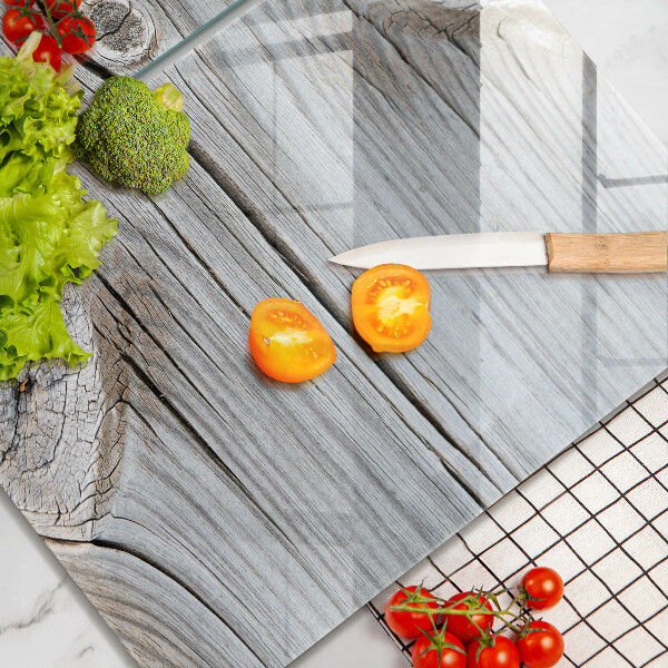 Tocător sticlă Structură din lemn strălucitor