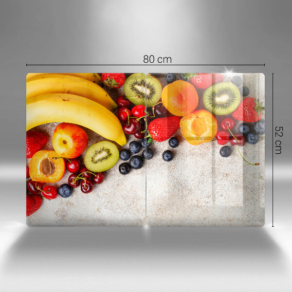 Tocător sticlă Fructe de sărbători