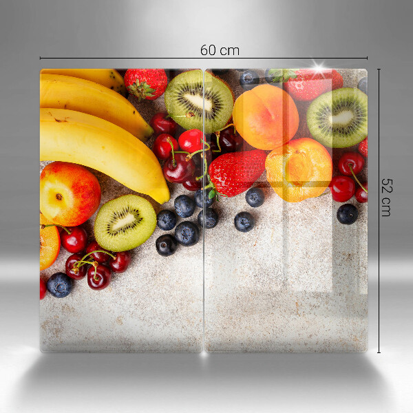 Tocător sticlă Fructe de sărbători