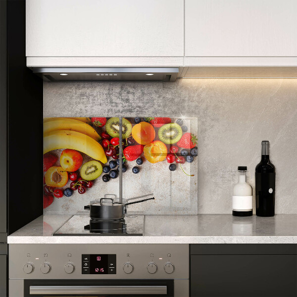 Tocător sticlă Fructe de sărbători