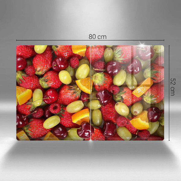 Tocător sticlă Fructe de vară