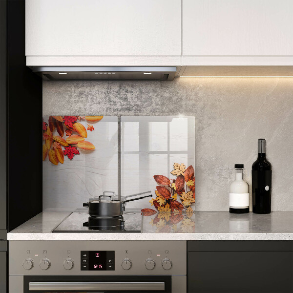 Tocător sticlă Frunze de toamna