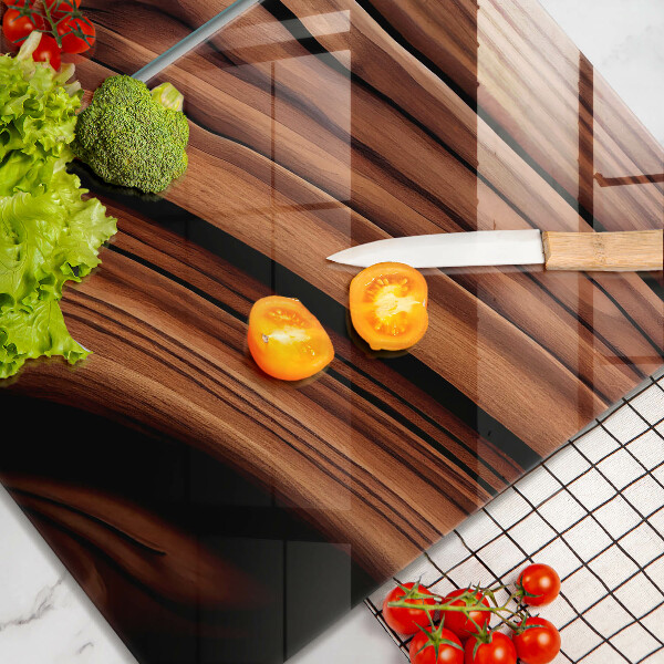 Tocător sticlă Structura din lemn