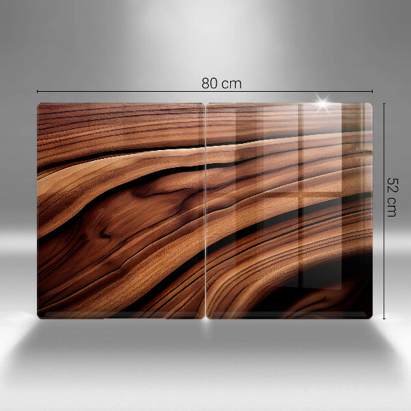 Tocător sticlă Structura din lemn