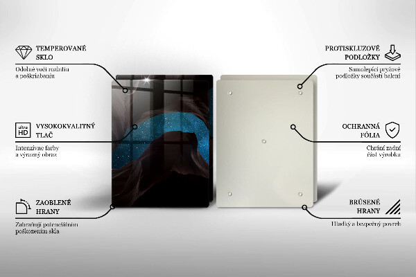 Tocător sticlă Cer înstelat