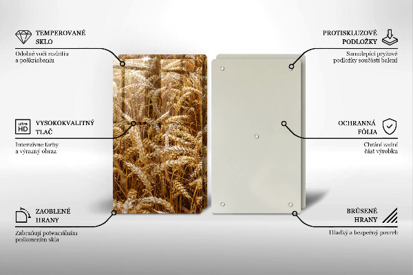 Tocător sticlă Câmp de cereale