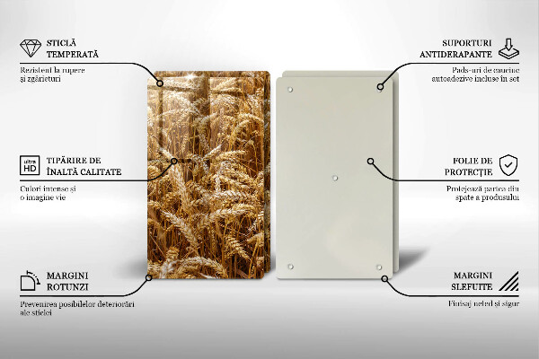 Tocător sticlă Câmp de cereale