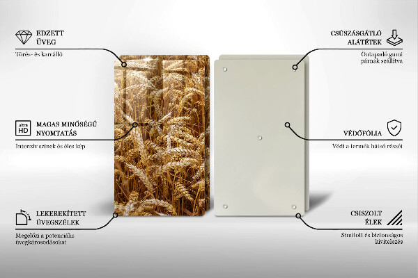 Tocător sticlă Câmp de cereale