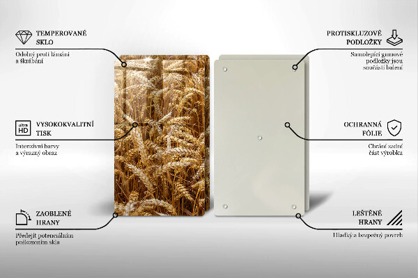 Tocător sticlă Câmp de cereale