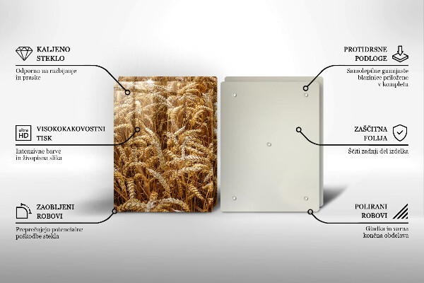 Tocător sticlă Câmp de cereale