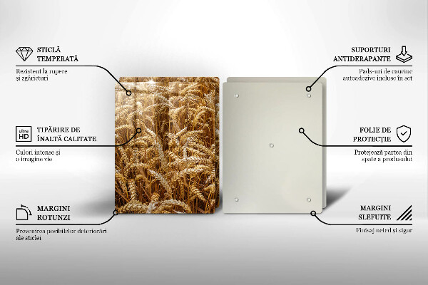 Tocător sticlă Câmp de cereale