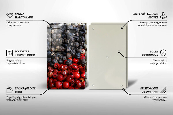 Tocător sticlă Piper negru