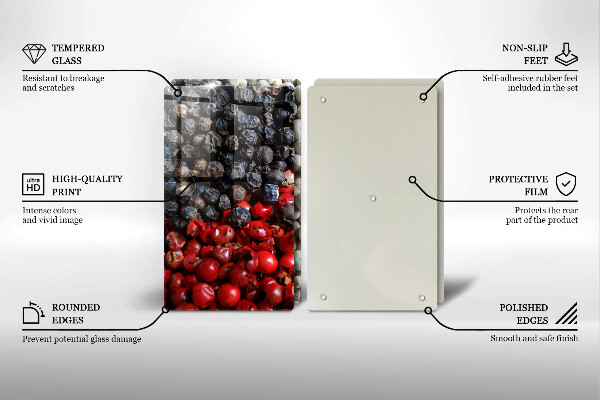 Tocător sticlă Piper negru