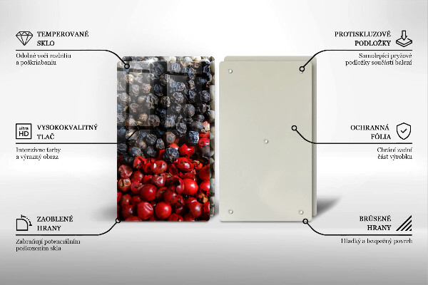 Tocător sticlă Piper negru