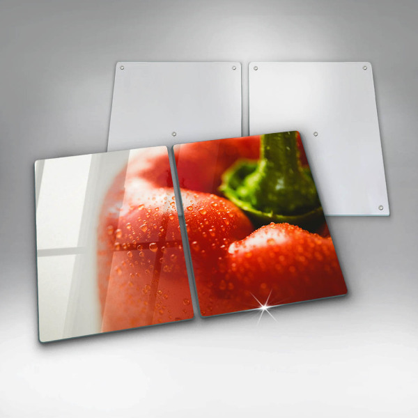 Tocător sticlă Ardei roşu