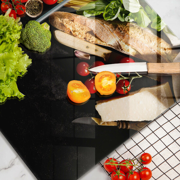 Tocător sticlă Ingrediente și condimente italiene