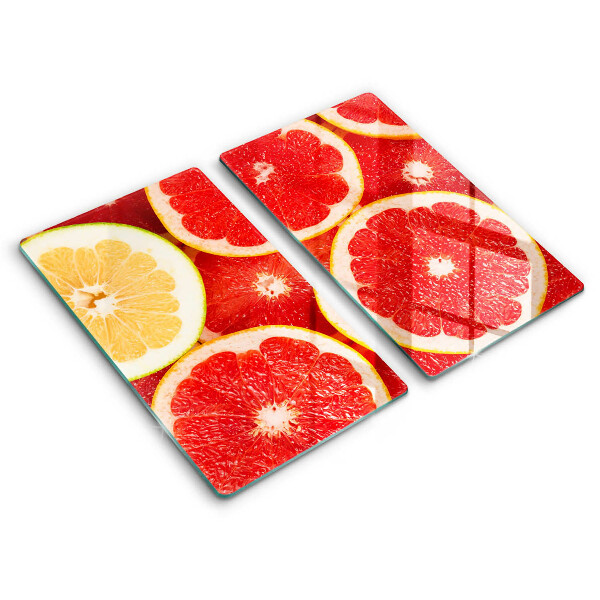 Tocător sticlă Felii de grapefruit