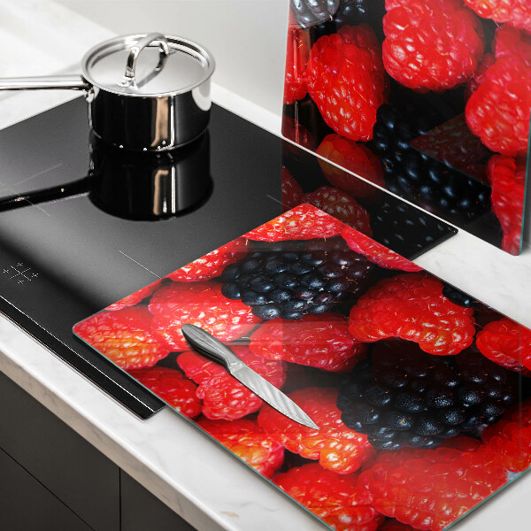 Tocător sticlă Zmeura si murele