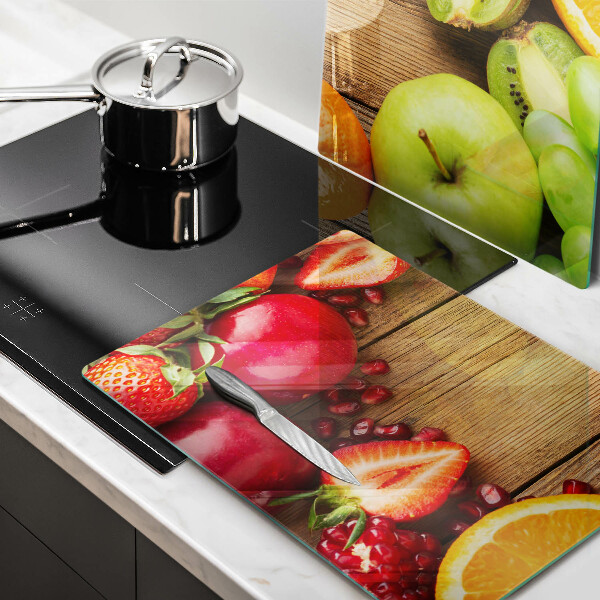 Tocător sticlă Fructe proaspete